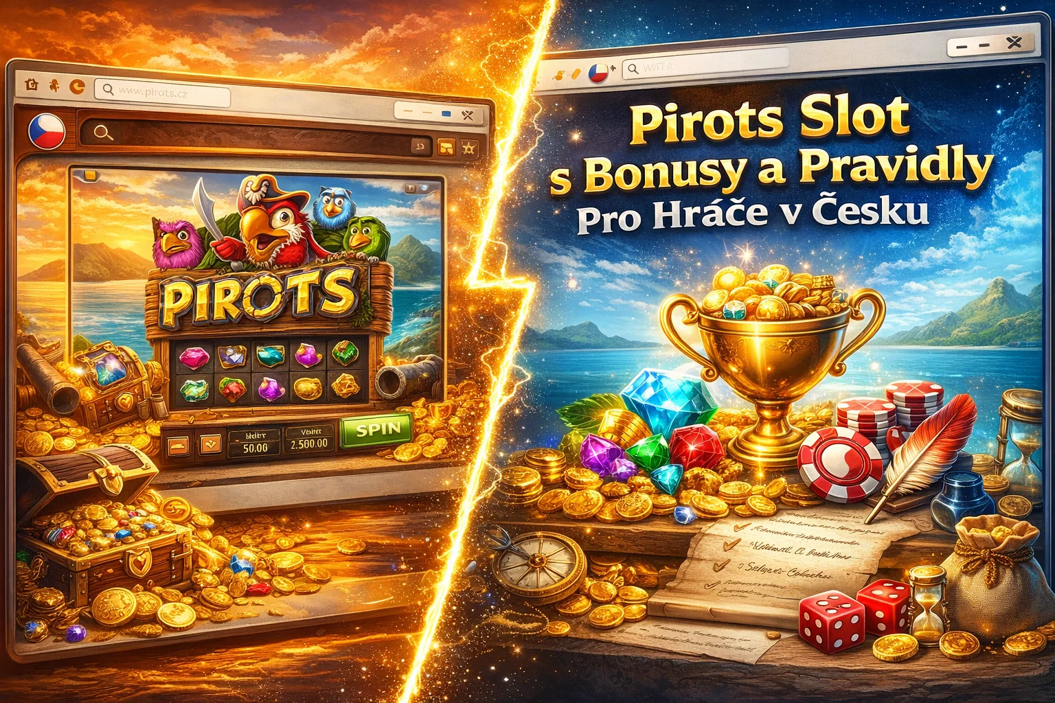 Pirots Slot s Bonusy a Pravidly Pro Hráče v Česku