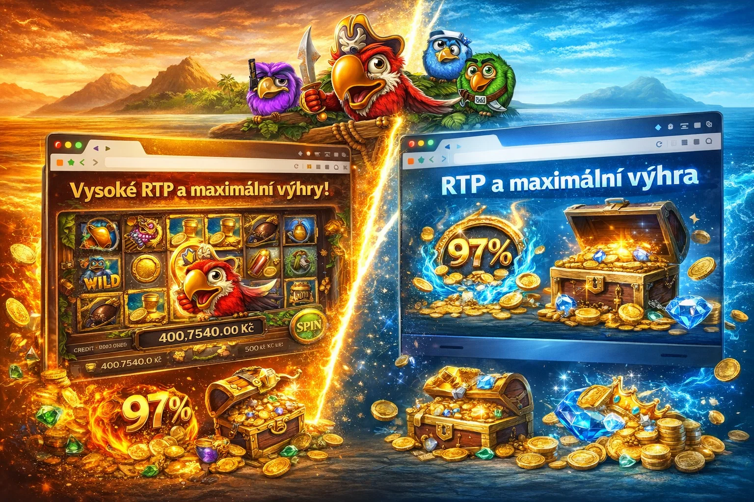 RTP a maximální výhra