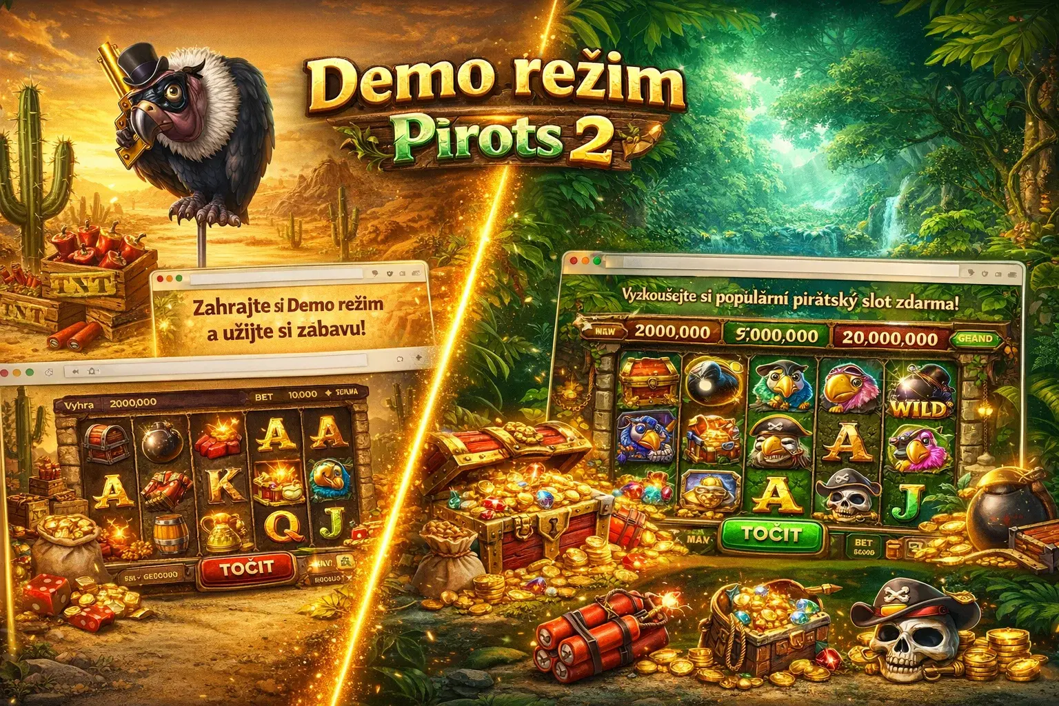 Demo režim Pirots 2