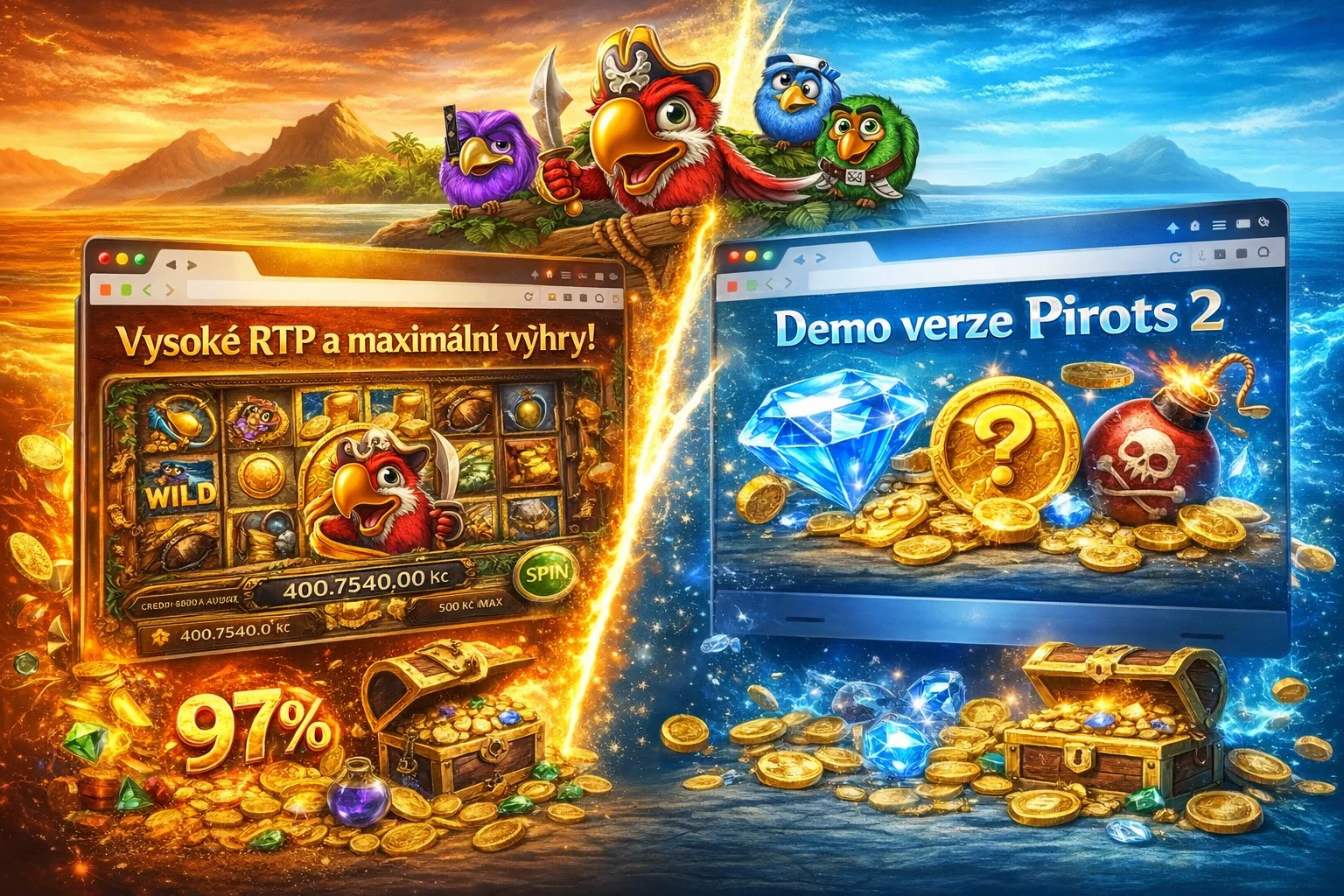 Demo verze Pirots